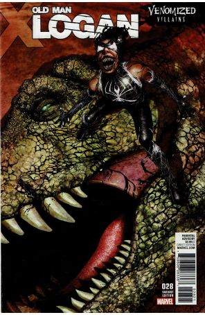 Old Man Logan (2nd Series) 28A published by Marvel with cover art by Razzah