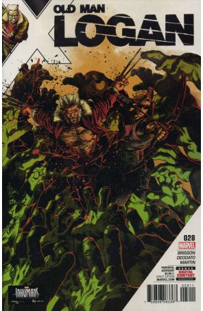 Old Man Logan (2nd Series) 28 published by Marvel with cover art by Mike Deodato