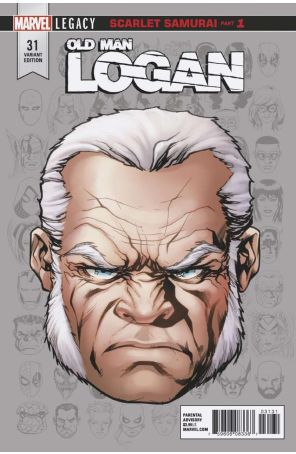 Old Man Logan (2nd Series) 31B published by Marvel with cover art by Mike Mckone