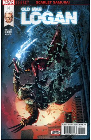 Old Man Logan (2nd Series) 33 published by Marvel with cover art by Mike Deodato