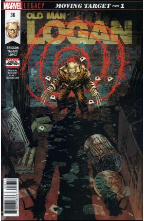 Old Man Logan (2nd Series) 36 published by Marvel with cover art by Mike Deodato