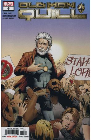 Old Man Quill 6 published by Marvel with cover art by John Tyler Christopher