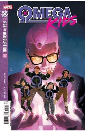 Omega Kids 1 published by Marvel with cover art by Rod Reis