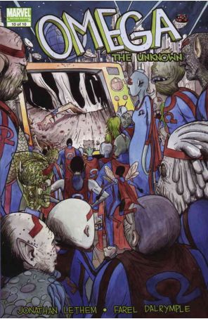 Omega: The Unknown (2nd Series) 10 published by Marvel