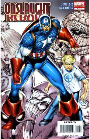 Onslaught Reborn 1 published by Marvel with cover art by Rob Liefeld
