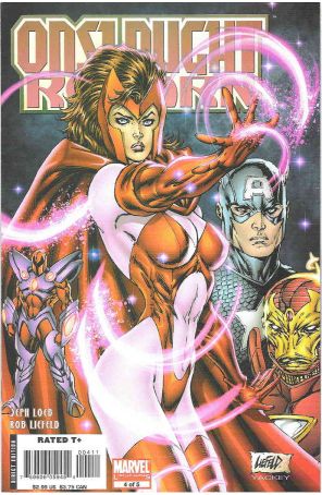Onslaught Reborn 4 published by Marvel with cover art by Rob Liefeld