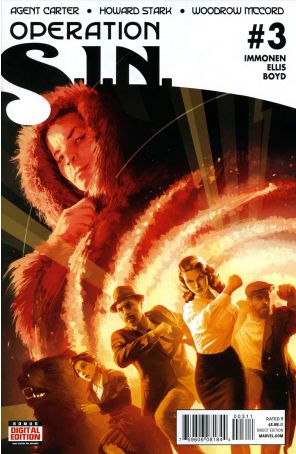 Operation S.I.N. 3 published by Marvel with cover art by Michael Komarck