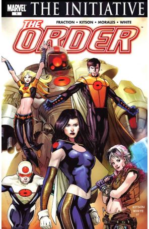 Order (2nd Series) 1 published by Marvel with cover art by Barry Kitson