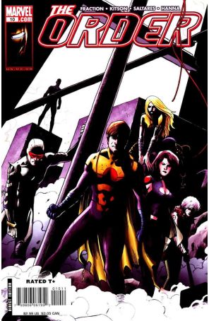 Order (2nd Series) 10 published by Marvel with cover art by Barry Kitson