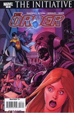 Order (2nd Series) 3 published by Marvel with cover art by Barry Kitson
