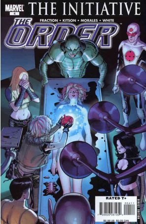 Order (2nd Series) 4 published by Marvel with cover art by Barry Kitson