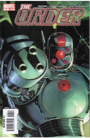 Order (2nd Series) 6 published by Marvel with cover art by Barry Kitson