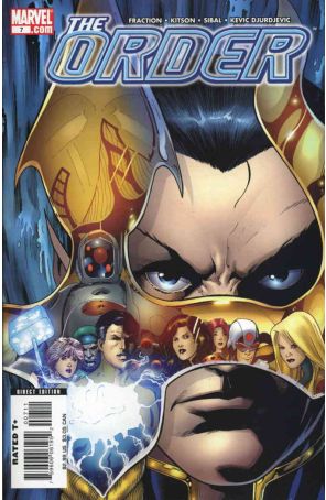 Order (2nd Series) 7 published by Marvel with cover art by Barry Kitson