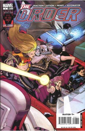 Order (2nd Series) 8 published by Marvel with cover art by Barry Kitson