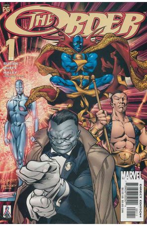 The Order 1 published by Marvel with cover art by Carlos Pacheco