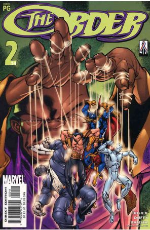 The Order 2 published by Marvel with cover art by Carlos Pacheco