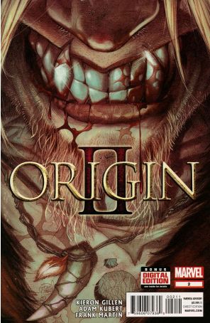 Origin II 2 published by Marvel with cover art by Adam Kubert