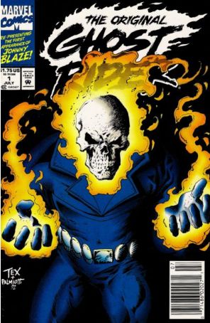 The Original Ghost Rider 1 (Newsstand) published by Marvel with cover art by Mark Texeira