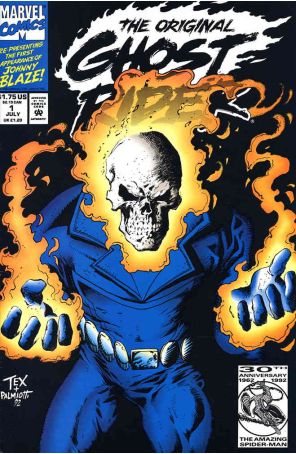 The Original Ghost Rider 1 published by Marvel with cover art by Mark Texeira