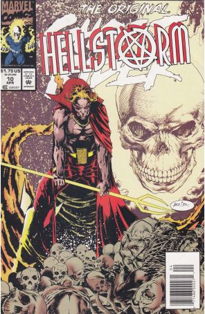 The Original Ghost Rider 10 (Newsstand) published by Marvel with cover art by Michael Bair