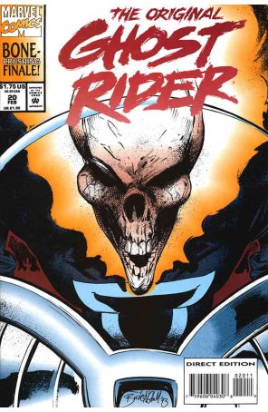 The Original Ghost Rider 20 published by Marvel with cover art by Mark Buckingham