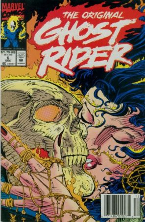 The Original Ghost Rider 6 (Newsstand) published by Marvel with cover art by Mark Pacella