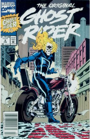 The Original Ghost Rider 8 (Newsstand) published by Marvel with cover art by Mike Ploog