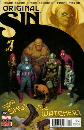 Original Sin (Marvel) 1 published by Marvel with cover art by Julian Totino Tedesco