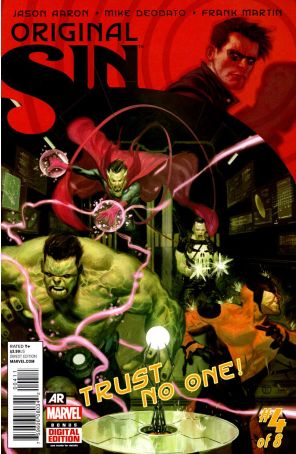 Original Sin (Marvel) 4 published by Marvel with cover art by Julian Totino Tedesco