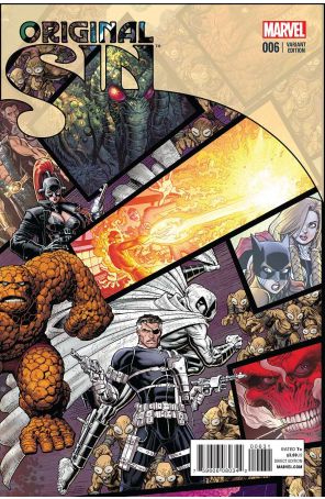 Original Sin (Marvel) 6B published by Marvel with cover art by Arthur Adams