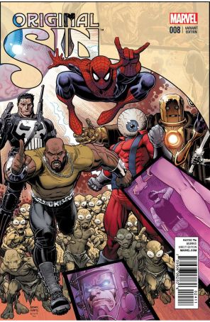 Original Sin (Marvel) 8B published by Marvel with cover art by Arthur Adams