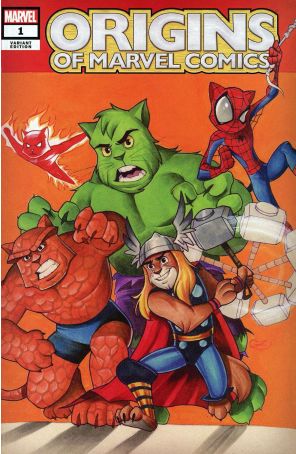 Origins of Marvel Comics: Marvel Tales 1C published by Marvel with cover art by Chrissie Zullo
