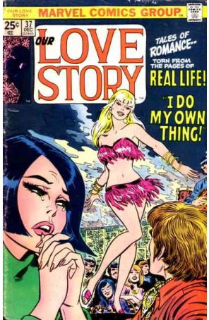 Our Love Story 37 published by Marvel