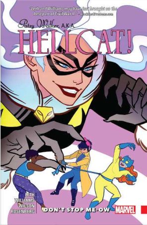 Patsy Walker, A.K.A. Hellcat! TPB 2 published by Marvel with cover art by Brittney Williams
