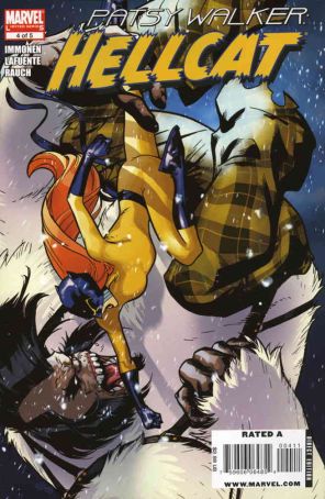 Patsy Walker: Hellcat 4 published by Marvel with cover art by Stuart Immonen