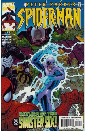 Peter Parker: Spider-Man 12 published by Marvel with cover art by John Romita Jr.