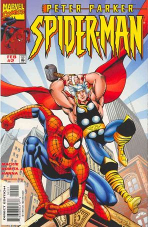 Peter Parker: Spider-Man 2B published by Marvel with cover art by Dan Jurgens