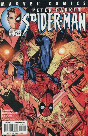 Peter Parker: Spider-Man 30 published by Marvel with cover art by Humberto Ramos