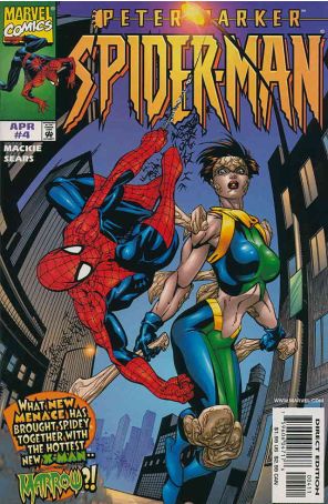 Peter Parker: Spider-Man 4 published by Marvel with cover art by Bart Sears