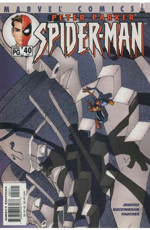 Peter Parker: Spider-Man 40 published by Marvel with cover art by Humberto Ramos