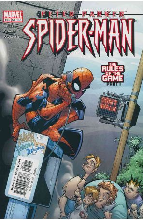 Peter Parker: Spider-Man 53 published by Marvel with cover art by Francisco Herrera