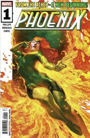 Phoenix (Marvel) 1 published by Marvel with cover art by Yasmine Putri