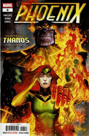 Phoenix (Marvel) 6 published by Marvel with cover art by Jessica Liu Fong
