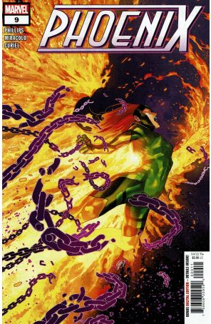 Phoenix (Marvel) 9 published by Marvel with cover art by Yasmine Putri