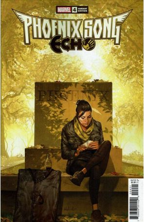 Phoenix Song: Echo 4A published by Marvel with cover art by Ashley Witter