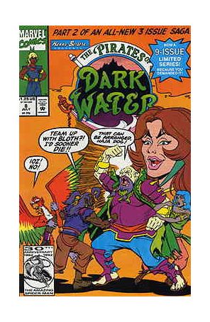 The Pirates of Dark Water 8 published by Marvel with cover art by Rob Davis