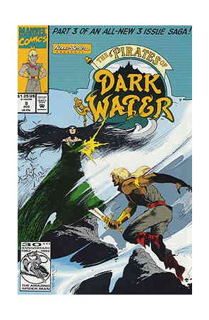 The Pirates of Dark Water 9 published by Marvel with cover art by Charles Vess