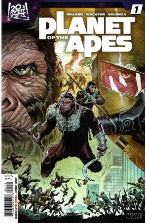 Planet of the Apes (6th Series) 1 published by Marvel with cover art by Joshua Cassara