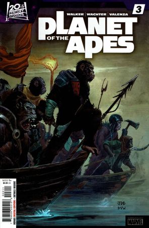 Planet of the Apes (6th Series) 3 published by Marvel with cover art by Joshua Cassara