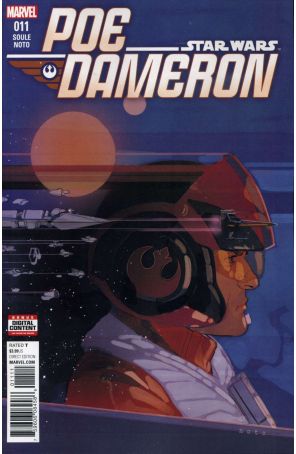 Poe Dameron 11 published by Marvel with cover art by Phil Noto